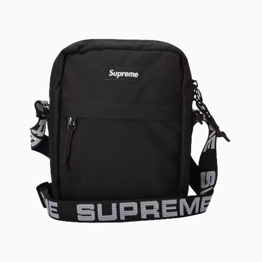 🎁 Supreme Shoulder Bag (SS18) - Black (100% off)
