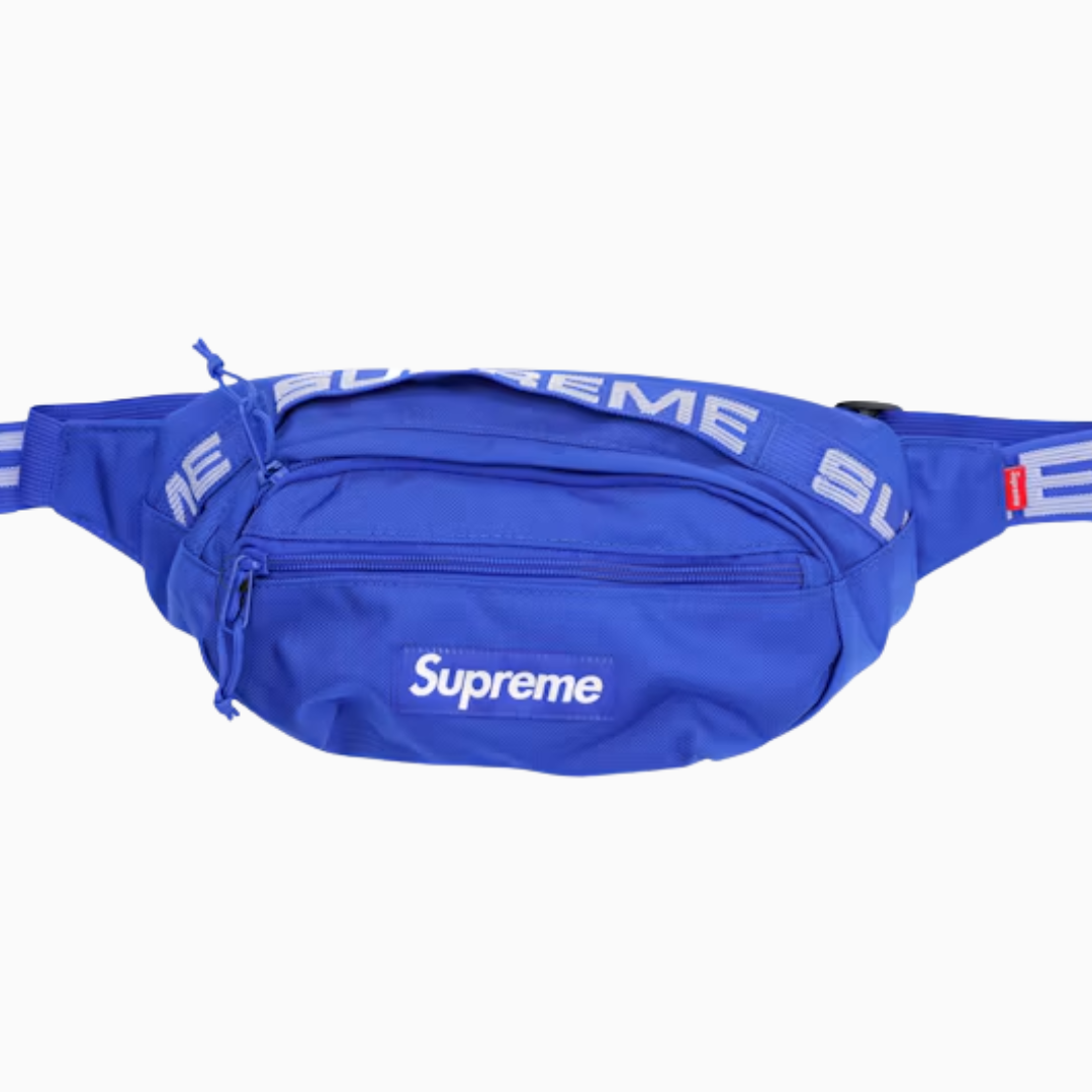 🎁 Supreme Waist Bag (SS18) - Blue (100% off)