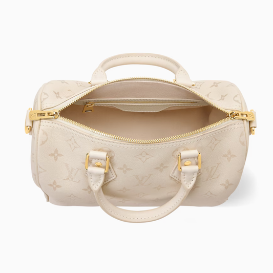 LV Speedy Bandoulière 25 Crème