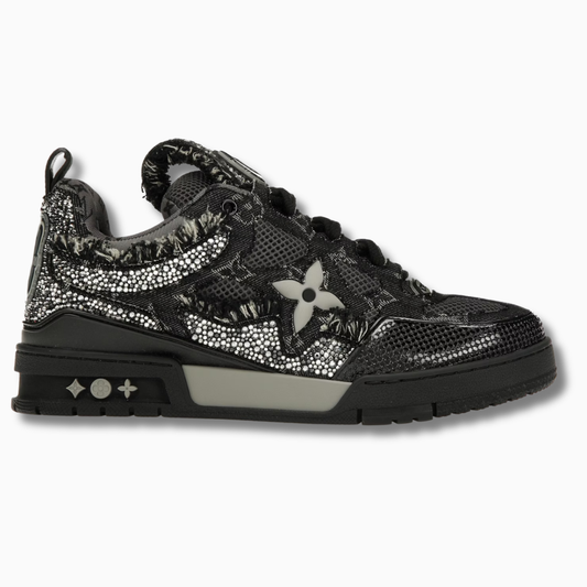 LV Skate Trainer Black Swarovski Monogran