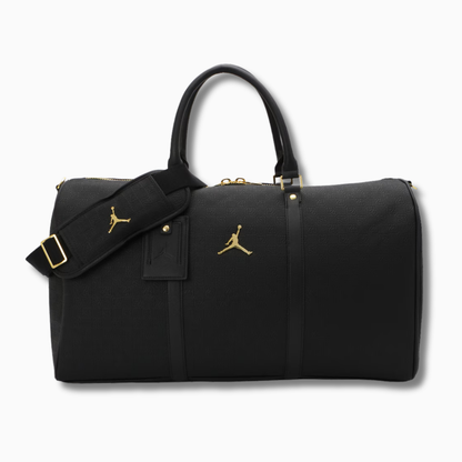 Saco de Desporto Jordan Monogram Duffle Bag (25L) - Preto e Dourado