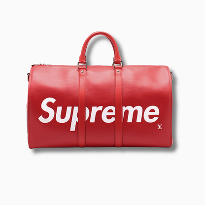 Bolsa de Viagem LV x Supreme Keepall Bandoulière 50