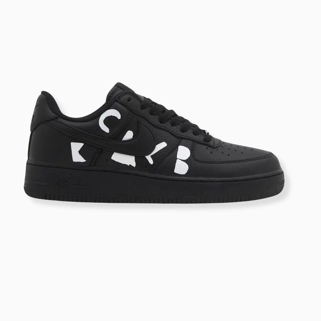 Nike Air Force 1 Low Retro SP BLACK Comme des Garçons Black