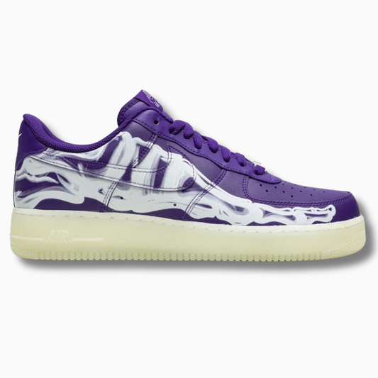 Nike Air Force 1 Low '07 QS Purple Skeleton Halloween (2021)