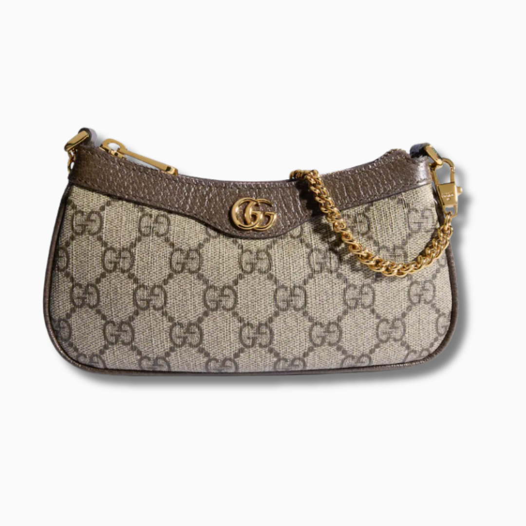 Gcc GG Ophidia Mini Bag Beige