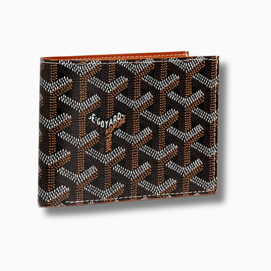 Carteira Goyard Victoire Wallet Black & Tan