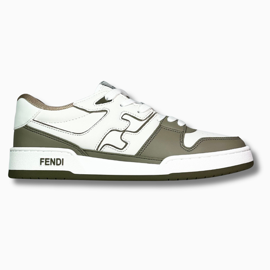 FENDI Match logo-patch Branco e Verde
