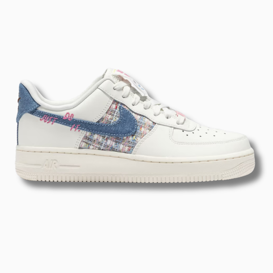 Nike Air Force 1 Low '07 LX Denim Swoosh Boucle