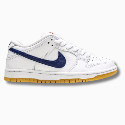 Nike SB Dunk Low Orange Label White Navy