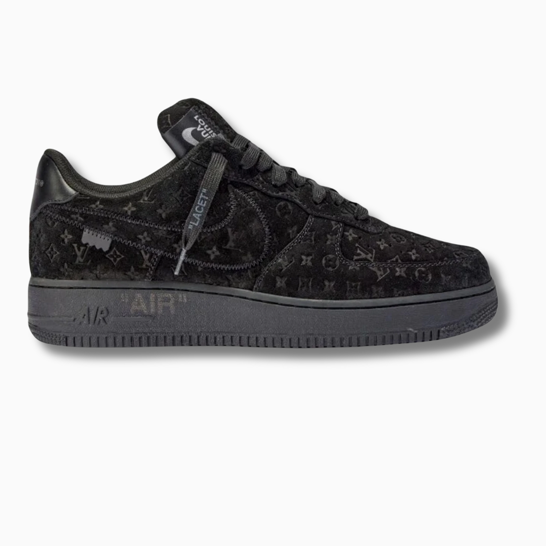 Louis Vuitton Nike Air Force 1 Low By Virgil Abloh Black