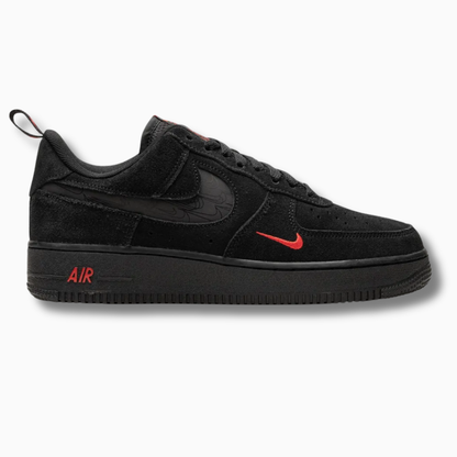 Nike Air Force 1 Low Multi-Swoosh Black Crimson