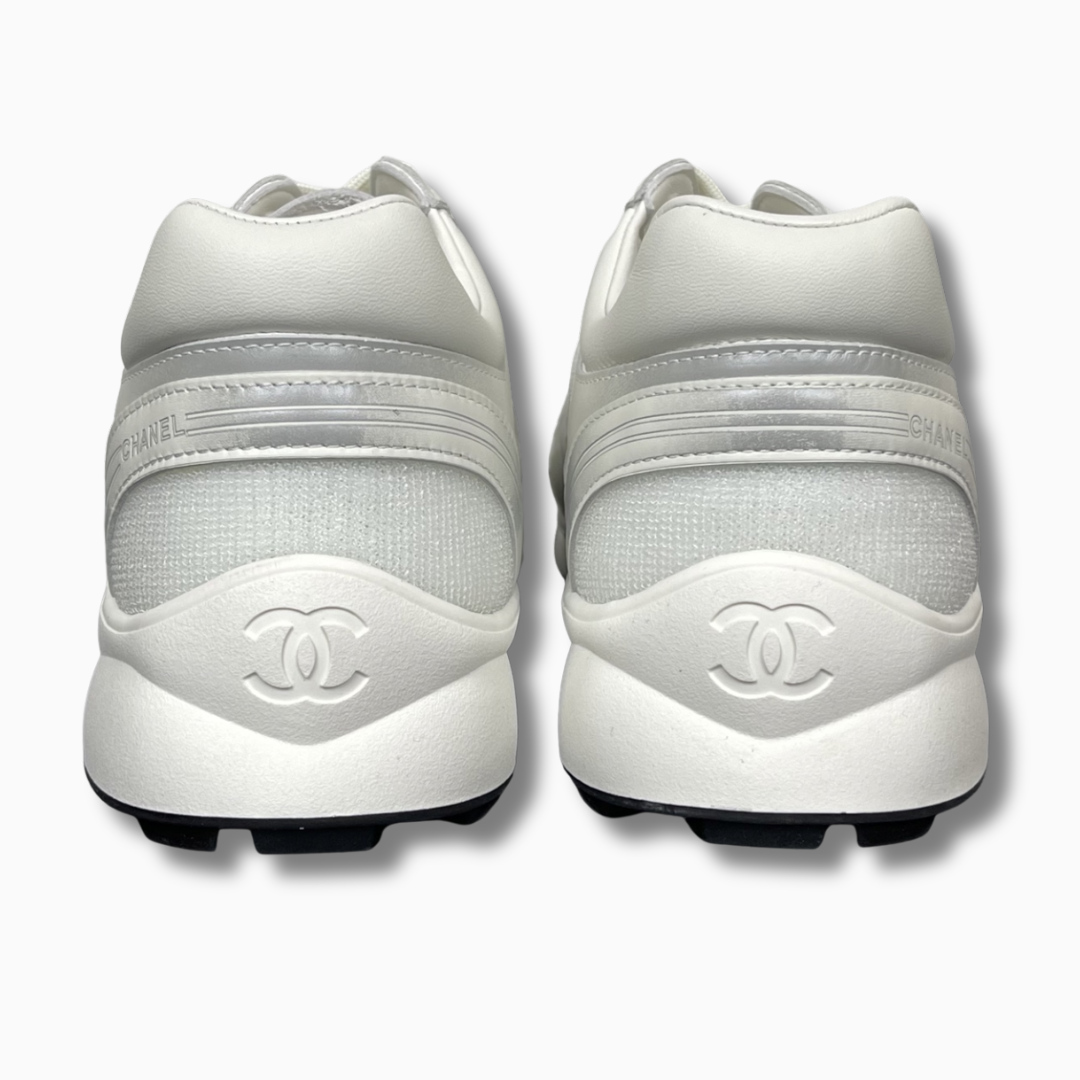 Chanel CC Runners White