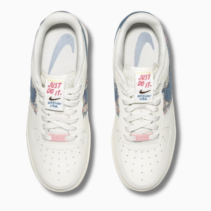 Nike Air Force 1 Low '07 LX Denim Swoosh Boucle