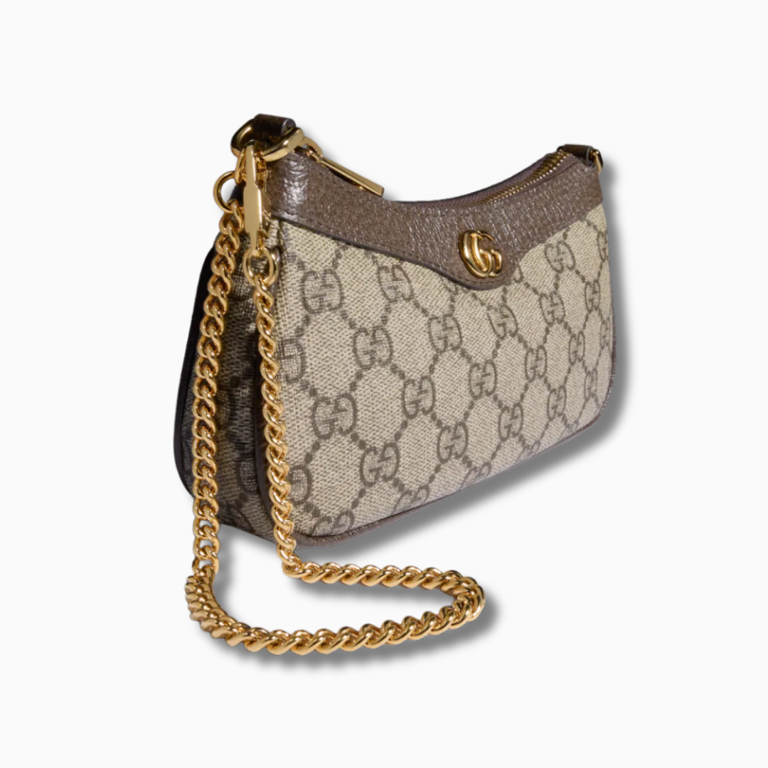 Gcc GG Ophidia Mini Bag Beige