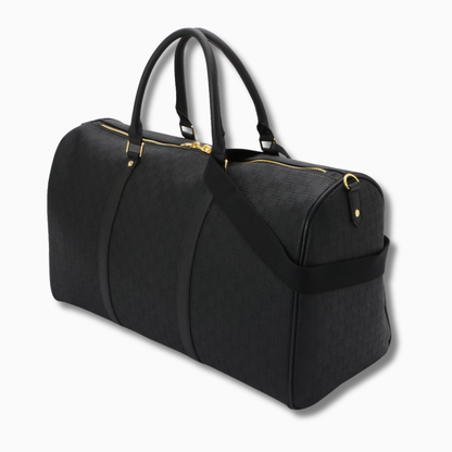 Saco de Desporto Jordan Monogram Duffle Bag (25L) - Preto e Dourado