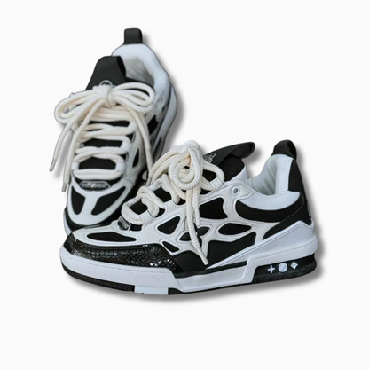 LV Skate Preto e Bege