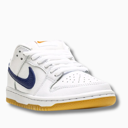 Nike SB Dunk Low Orange Label White Navy