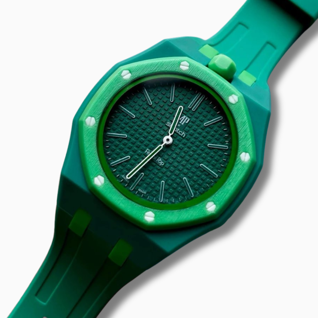 AP x Swatch Royal Pop GREEN EIGHT