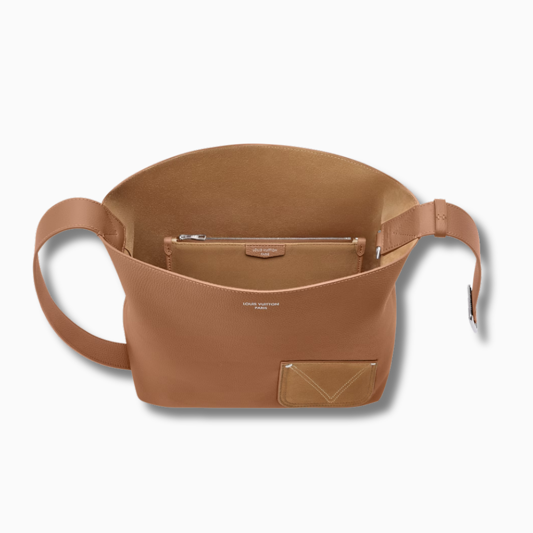 Bolso Hobo LV Verso Marrón Bronceado