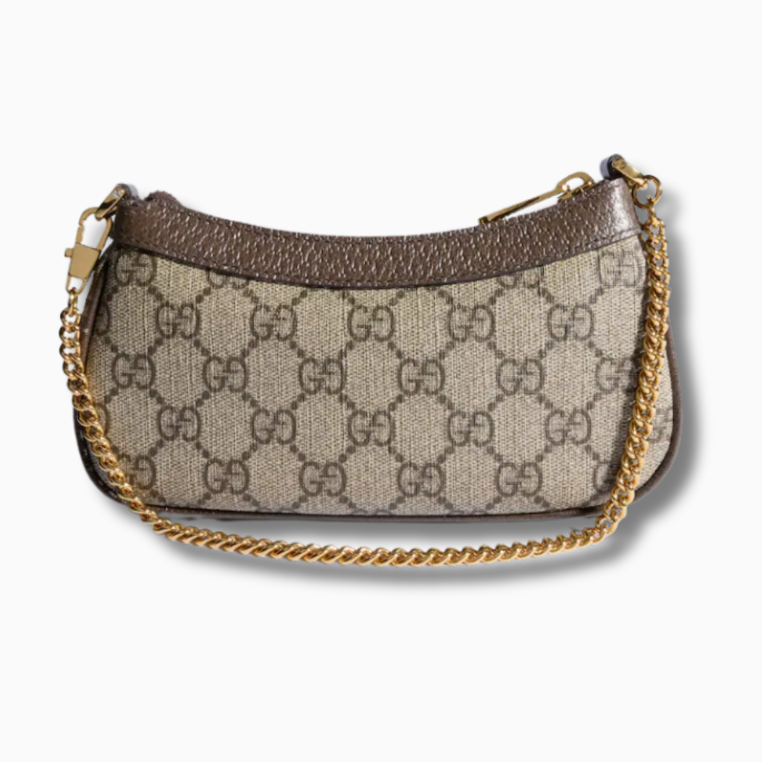 Gcc GG Ophidia Mini Bag Beige