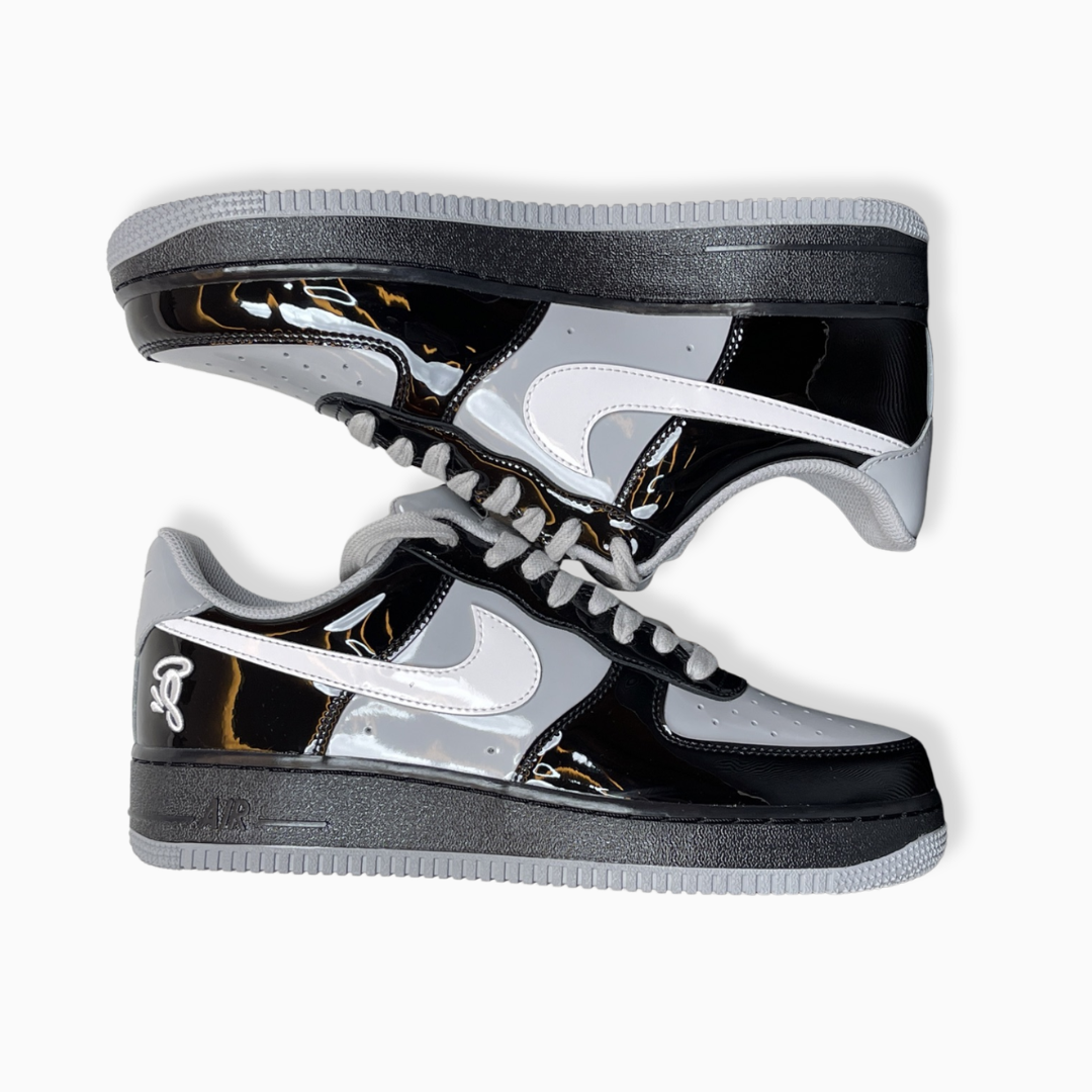 Nike Air Force 1 Low Syna Central Cee Black White Smoke Grey