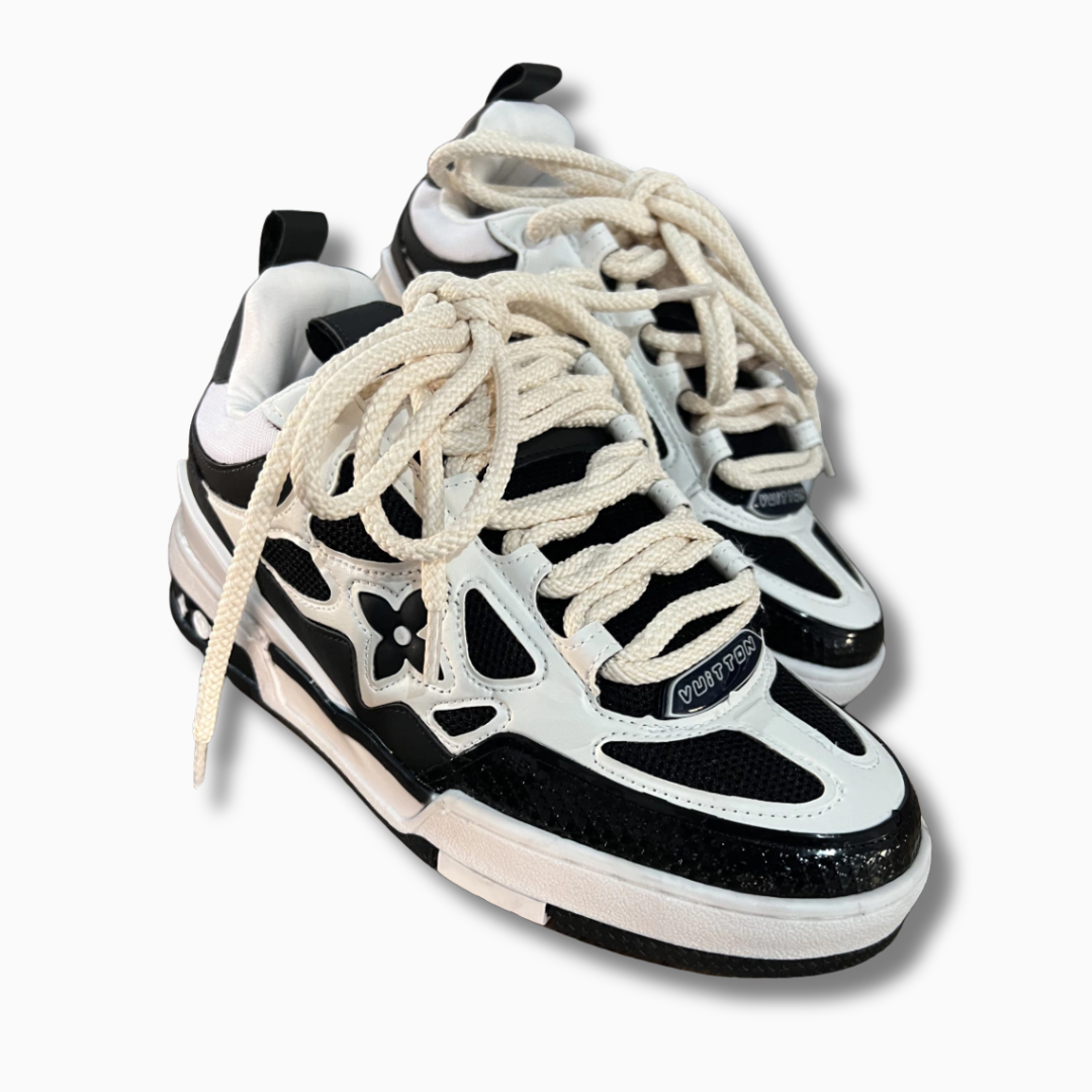 LV Skate Preto e Bege