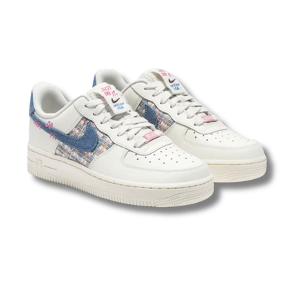 Nike Air Force 1 Low '07 LX Denim Swoosh Boucle