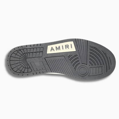 Amiri Skel Top Low - 'Black White'
