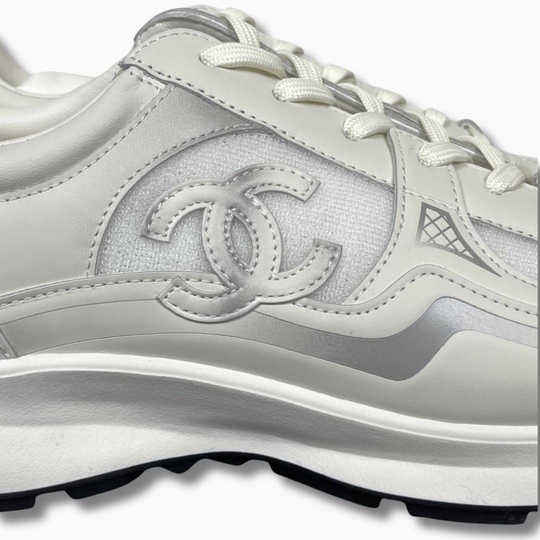 Chanel CC Runners White