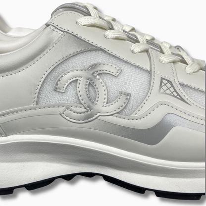 Chanel CC Runners White