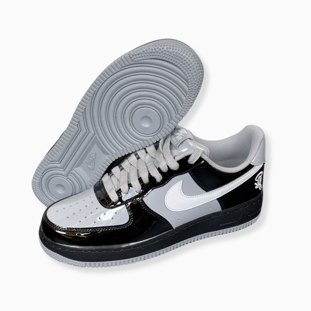 Nike Air Force 1 Low Syna Central Cee Black White Smoke Grey