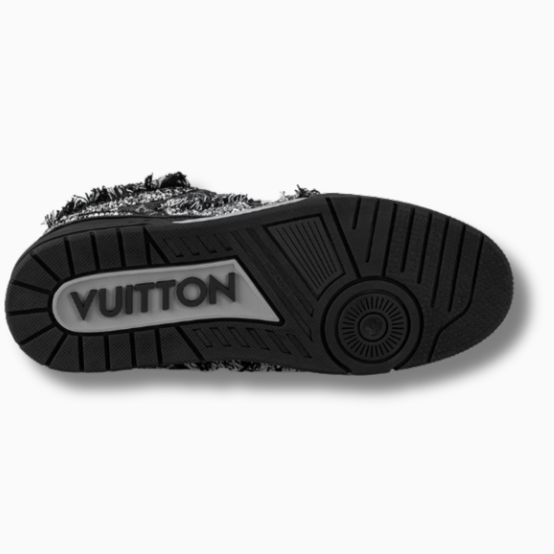 LV Skate Trainer Black Swarovski Monogran