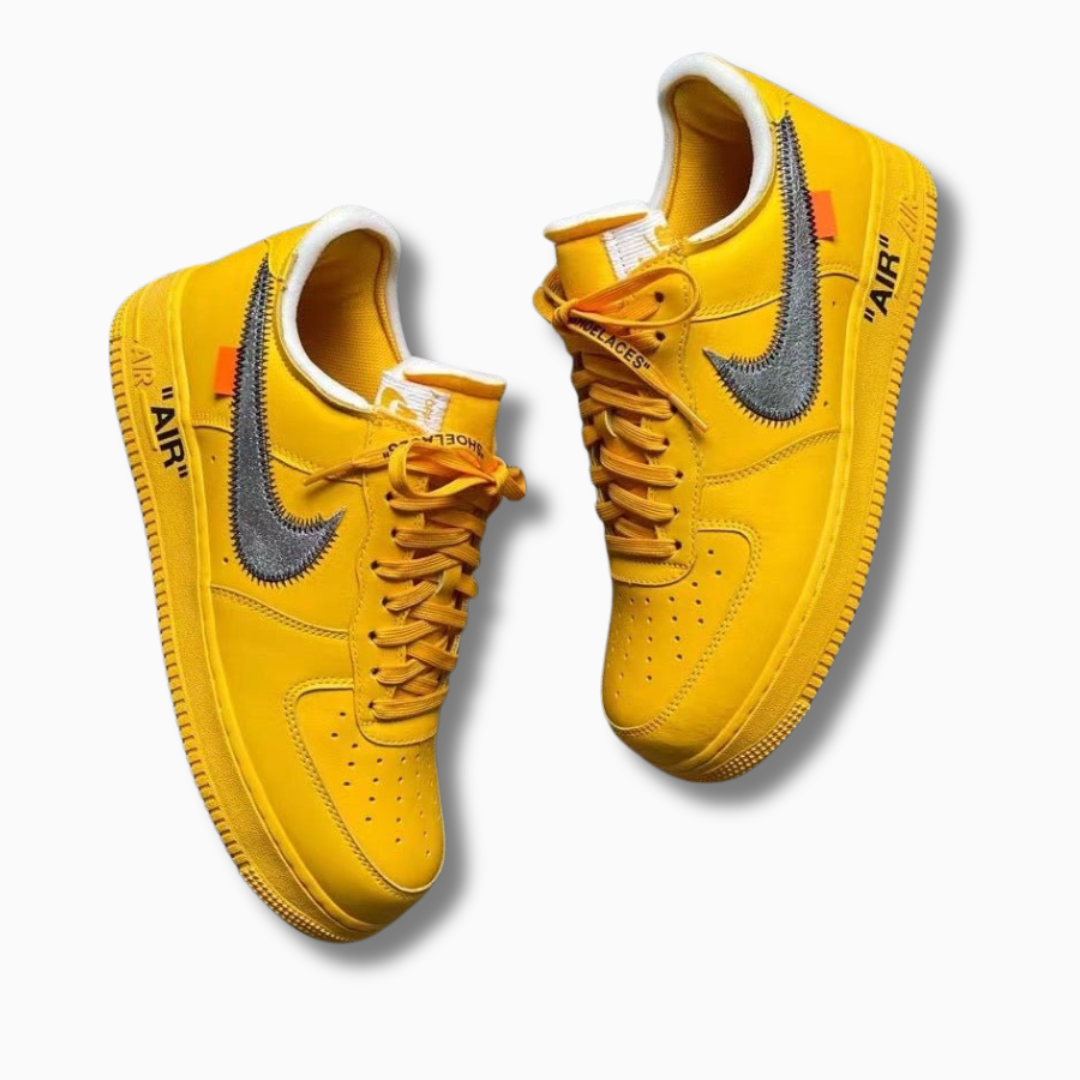 Nike Air Force 1 Low Off-White ICA University Gold