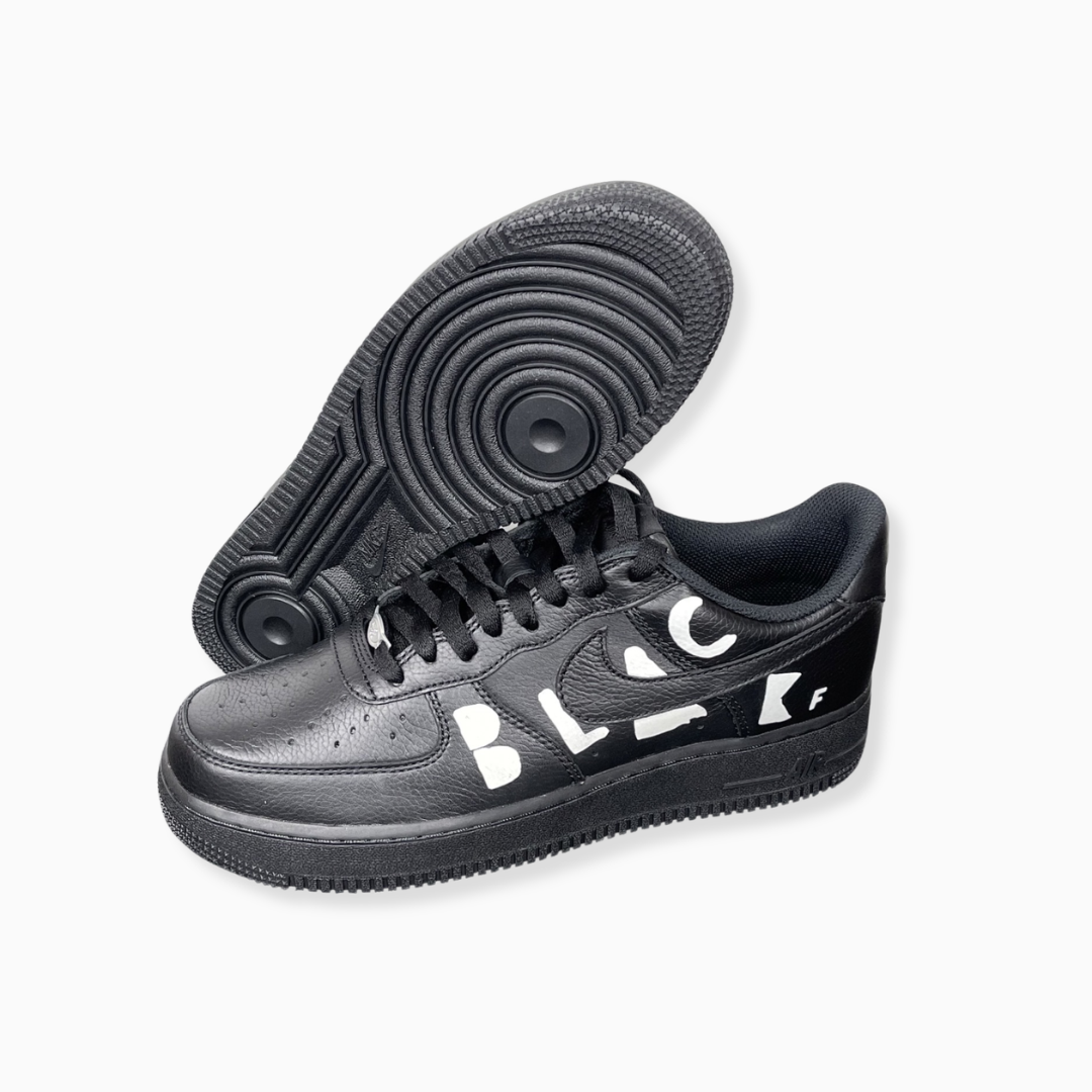 Nike Air Force 1 Low Retro SP BLACK Comme des Garçons Black