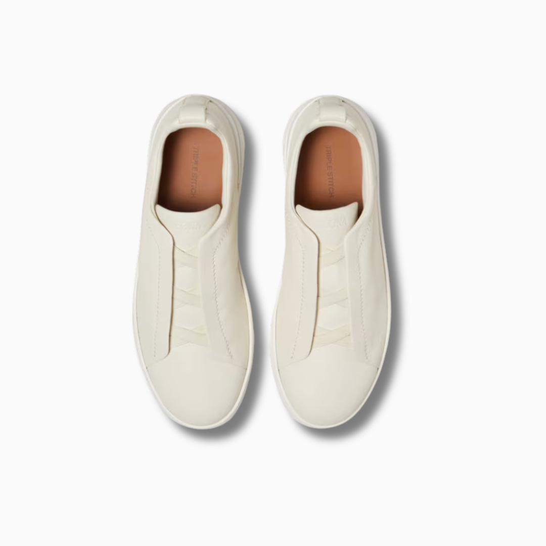 ZGN White Triple Stitch