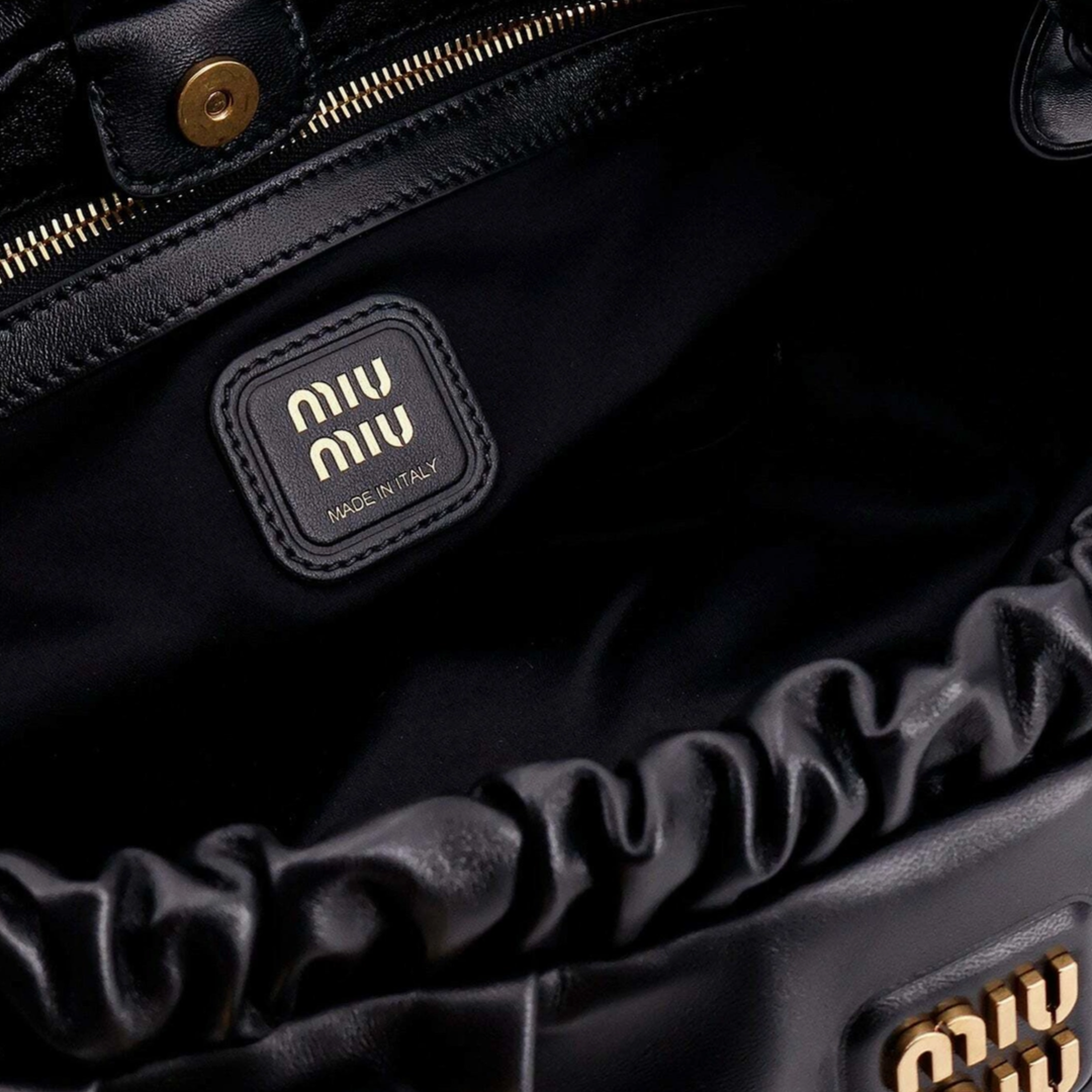 Miu Miu Joie Nappa Black