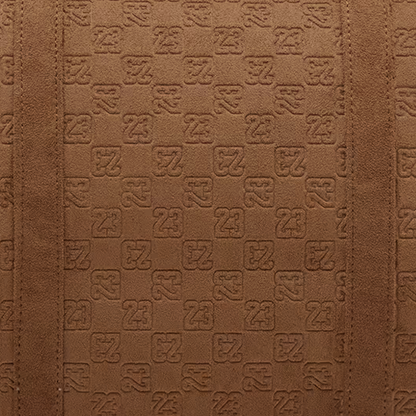 Saco de Desporto Jordan Suede Monogram Duffel Bag (25L) - Cognac