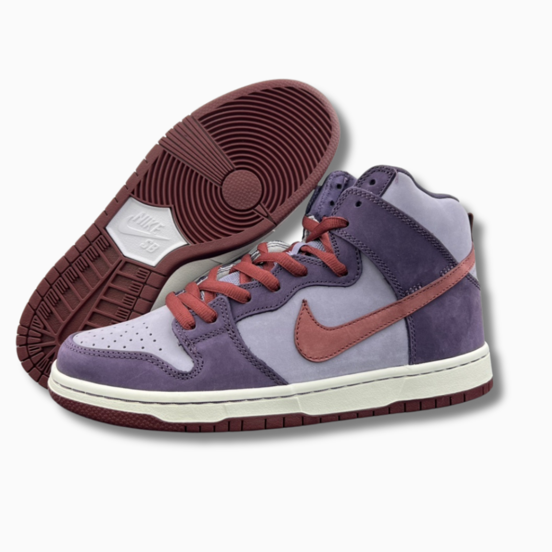 Nike-SB Dunk High Premium 'Plum'