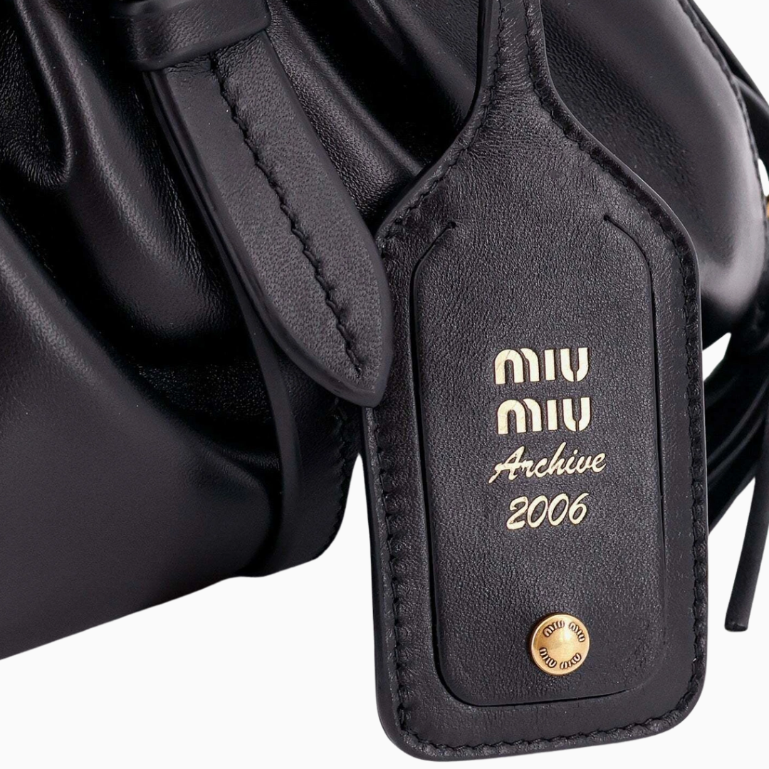 Miu Miu Joie Nappa Black