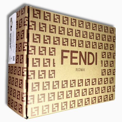 FENDI Match logo-patch Branco e Verde