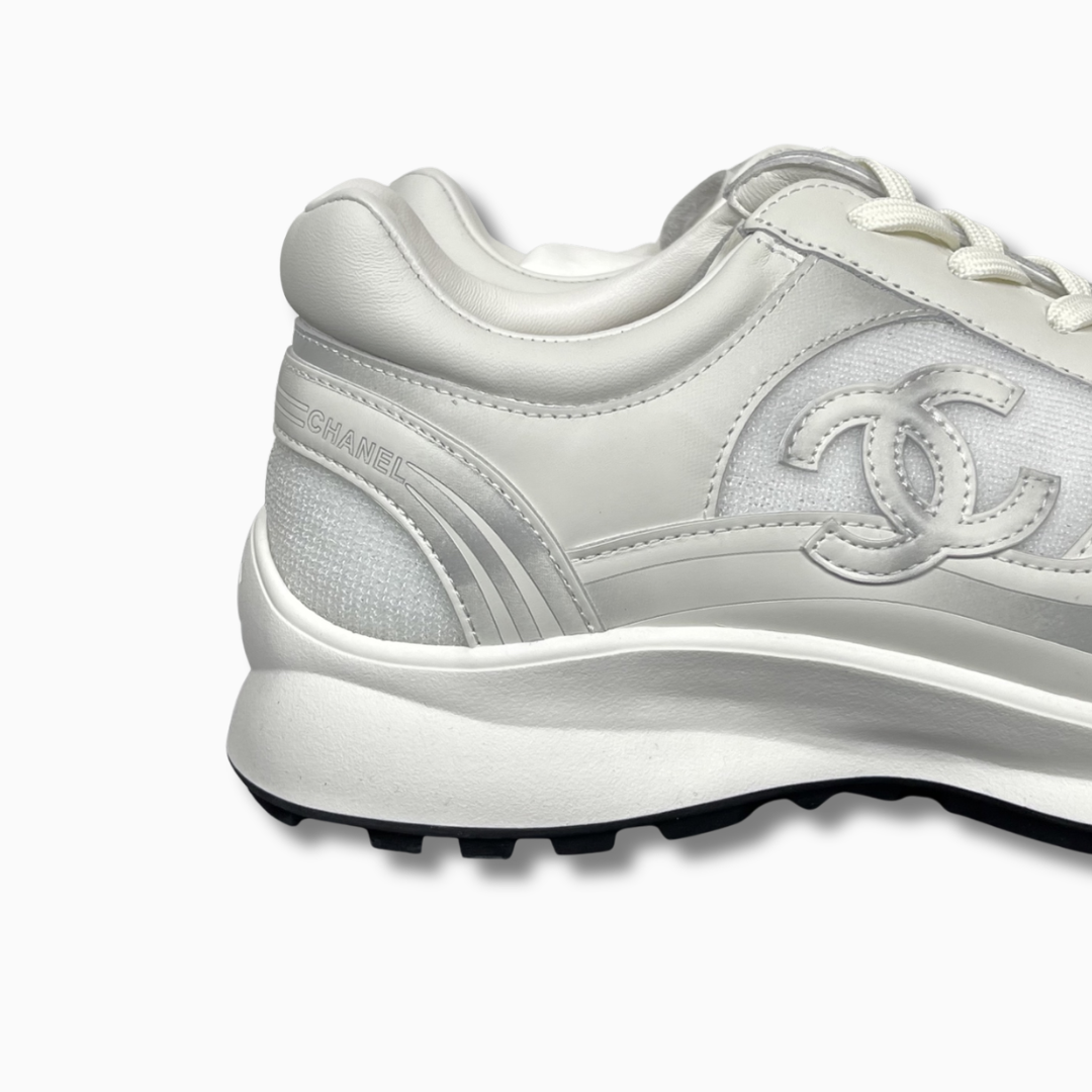 Chanel CC Runners White