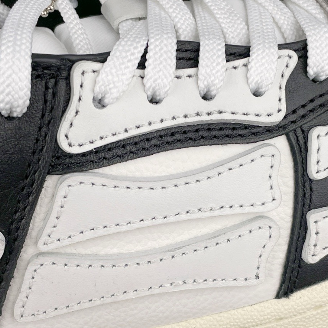 Amiri Skel Top Low - 'Black White'