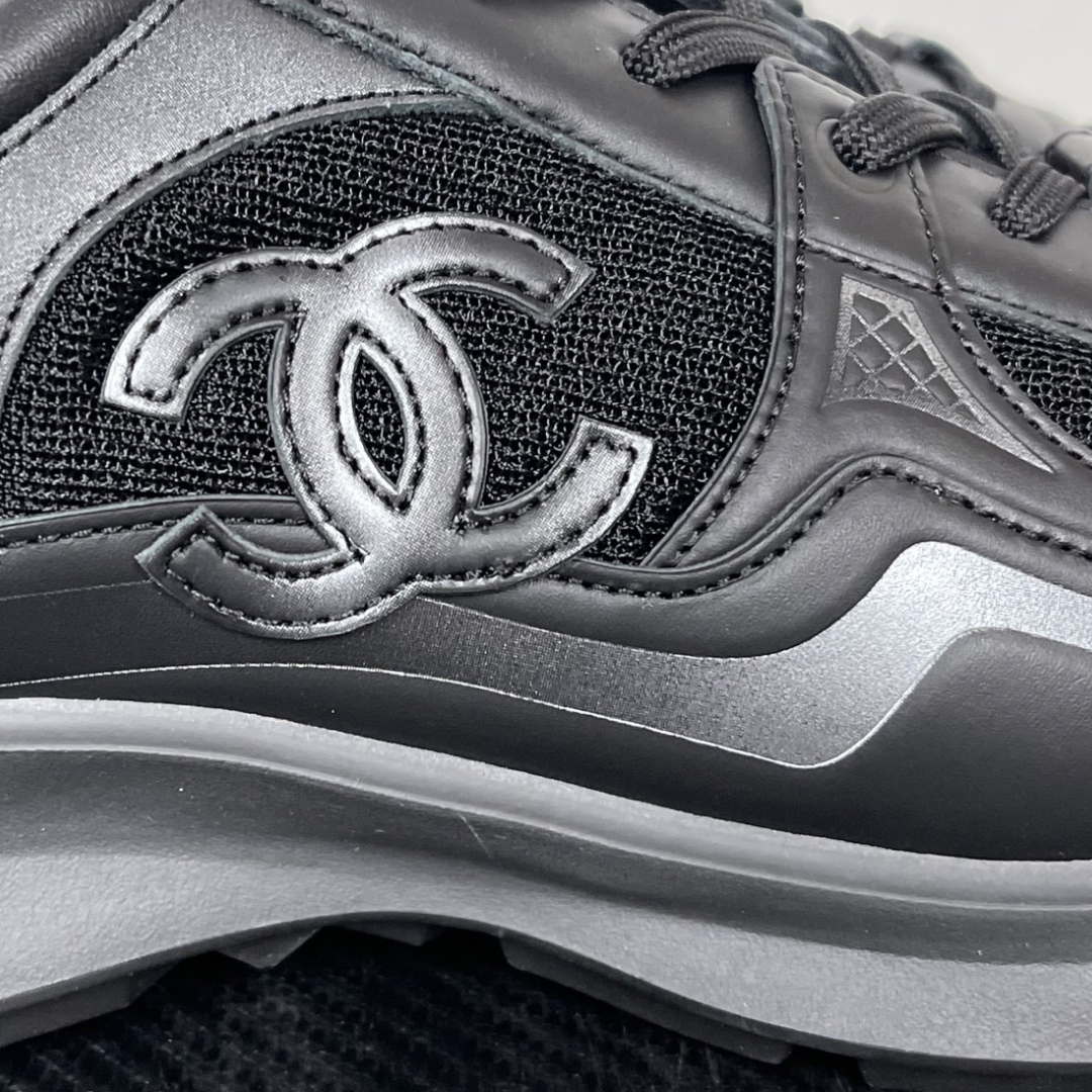 Chanel CC Runners Black