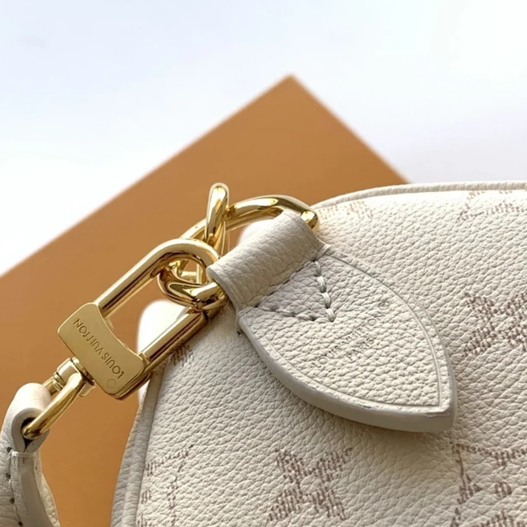 LV Speedy Bandoulière 25 Crème