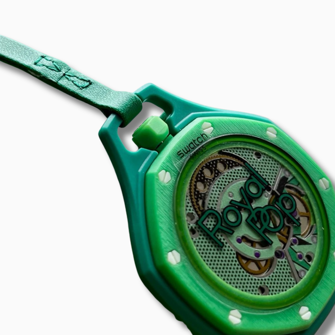 AP x Swatch Royal Pop GREEN EIGHT