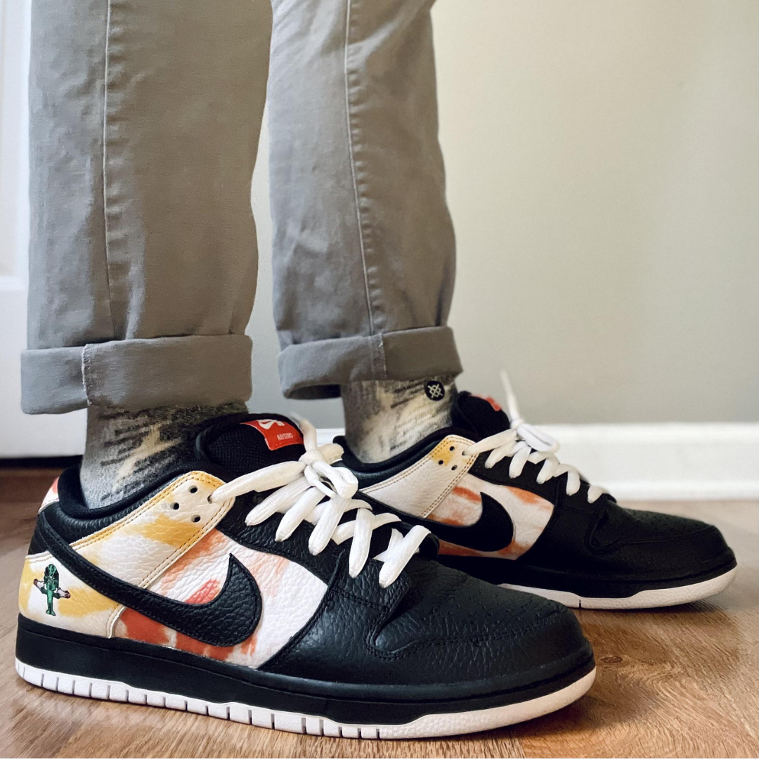 Nike SB Dunk Low Raygun Tie-Dye Black