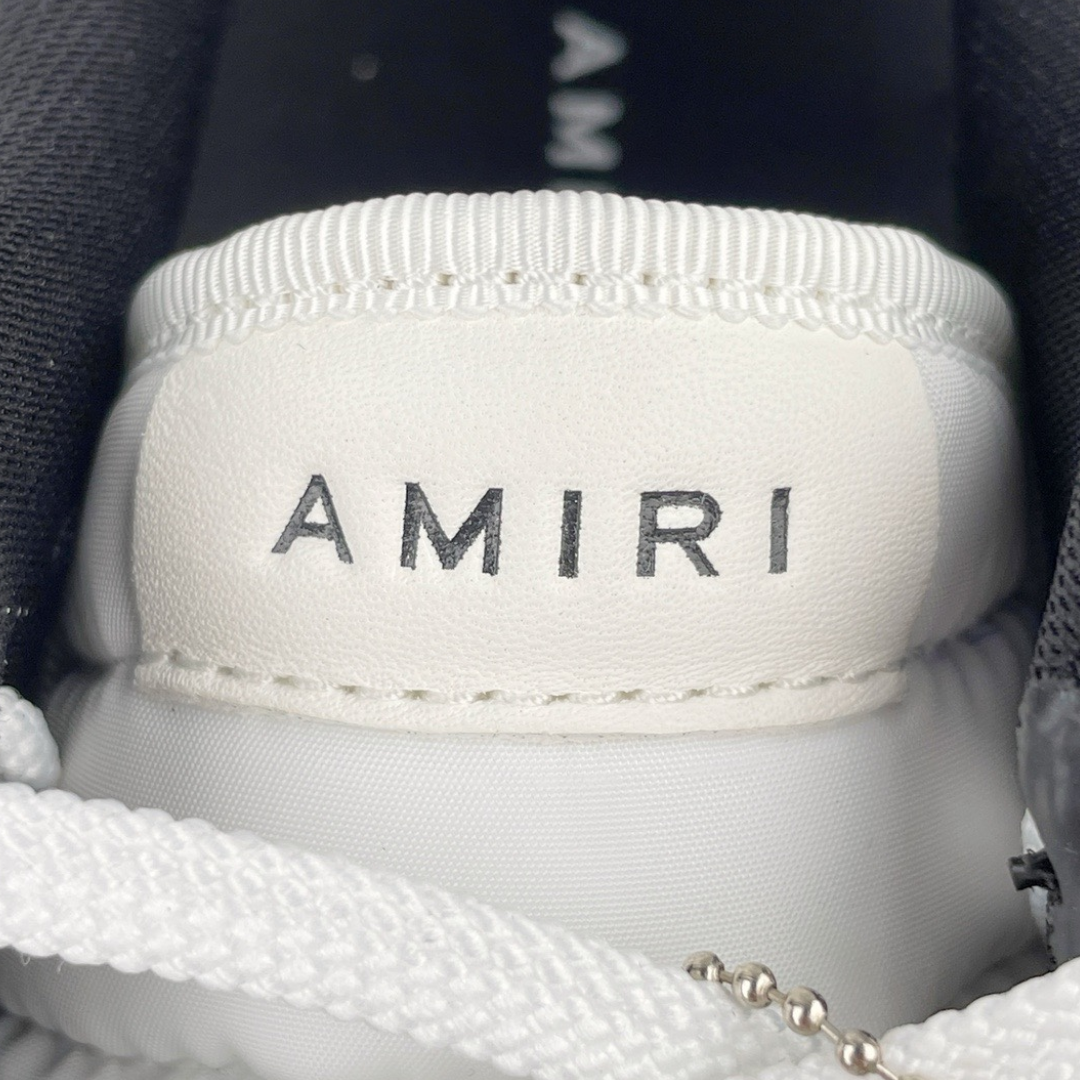 Amiri Skel Top Low - 'Black White'
